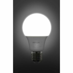 RLL 404 A60 E27 bulb 9W CW RETLUX vyobraziť