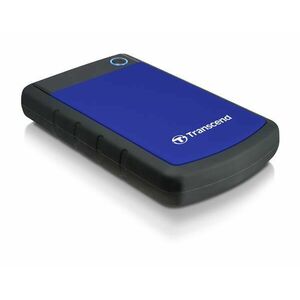 TRANSCEND externý HDD USB 3.0 StoreJet 25H3B, 1TB, Blue (nárazuvzdorný) vyobraziť