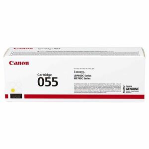 CANON 055 Y - originálny toner, žltý, 2100 strán vyobraziť