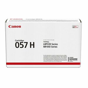 CANON 057H BK - originálny toner, čierny, 10000 strán vyobraziť