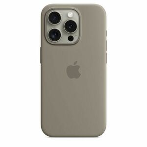 iPhone 15 Pro Silicone Case with MS - Clay vyobraziť