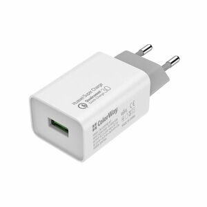 COLORWAY AC NAB. 1XUSB HUAWEI SUPER CHARGE/QUICK CHARGE 3.0, 4.0A, 20W, BIELA (CW-CHS014Q-WT) vyobraziť