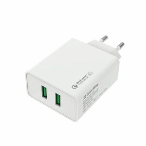 COLORWAY AC NAB. 2XUSB QUICK CHARGE 3.0 (36W) BIELA, (CW-CHS017Q-WT) vyobraziť