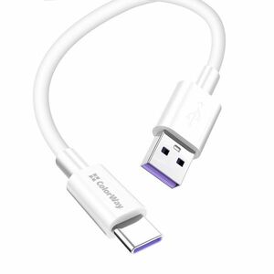 COLORWAY KABEL USB TYPE-C (FAST CHARGING) 5.0A 1M, WHITE (CW-CBUC019-WH) vyobraziť