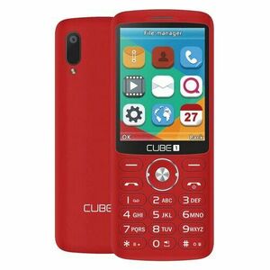 CUBE1 F700 Dual SIM, Červený vyobraziť