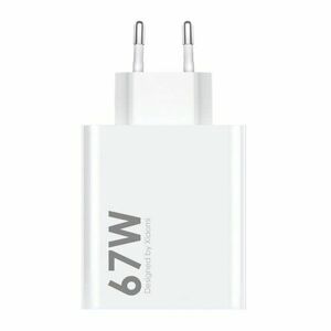 Xiaomi MDY-14-EW USB-A 67W Cestovní Nabíječka White (Bulk) vyobraziť