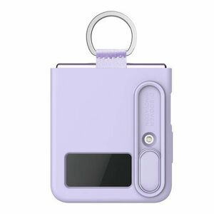 Nillkin CamShield Silky Silikonový Kryt pro Samsung Galaxy Z Flip 4 5G Misty Purple vyobraziť