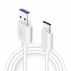 Huawei Original Quick Charger USB-C Datový Kabel 5A 1m White (Service Pack) vyobraziť