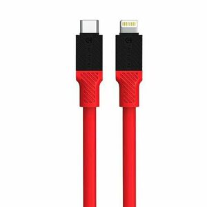 Tactical Fat Man Cable USB-C/Lightning 1m Red vyobraziť