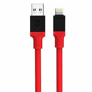 Tactical Fat Man Cable USB-A/Lightning 1m Red vyobraziť