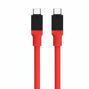 Tactical Fat Man Cable USB-C/USB-C 1m Red vyobraziť
