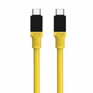 Tactical Fat Man Cable USB-C/USB-C 1m Yellow vyobraziť