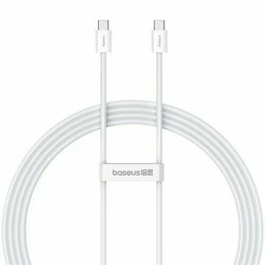 Baseus Superior Series 2 Fast Charging Datový Kabel USB-C - USB-C 30W 2m Moon White vyobraziť