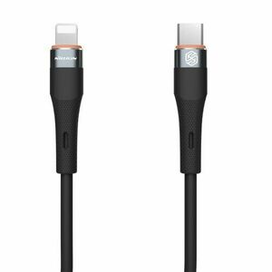 Nillkin Flowspeed Liquid Silicone Datový Kabel USB-C/Lightning 1, 2m 27W Black vyobraziť