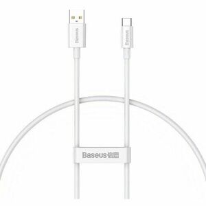 Baseus Superior Series Fast Charging Datový Kabel USB - USB-C 100W 0.25m Moon White vyobraziť