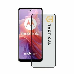 Tactical Glass Shield 5D sklo pro Motorola Moto E14 Black vyobraziť