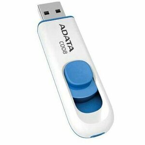 USB kľúč ADATA DashDrive™ Classic C008 16 GB USB 2.0 Modro-biely vyobraziť