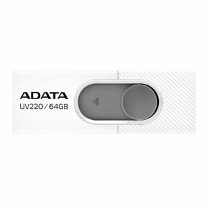 USB kľúč ADATA UV220 32 GB USB 2.0 Sivo-biely vyobraziť