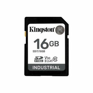 Kingston Industrial/SDHC/16GB/UHS-I U3 / Class 10 vyobraziť