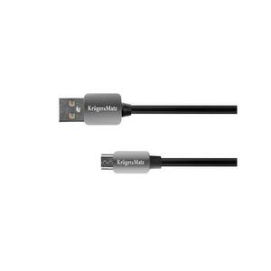 Kábel KRUGER & MATZ KM0331 USB/micro USB 1, 8m Black vyobraziť