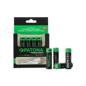 Batéria AA (R6) nabíjací 1, 5V/2000mAh PATONA PT1410 4ks vyobraziť