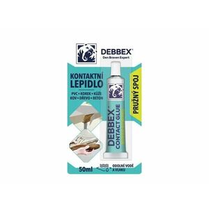 Kontaktné lepidlo DEBBEX 50ml vyobraziť