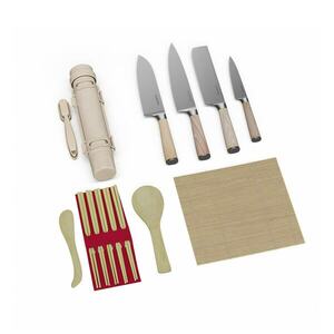 Klarstein Shibui súprava nožov na sushi | 15 dielov | 4 nože s praktickým príslušenstvom vyobraziť