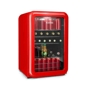 Klarstein PopLife, chladnička na nápoje, chladnička, 115 l, 0-10°C, retro dizajn vyobraziť