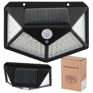 MG Wall Lamp solárna lampa 100 LED, čierna vyobraziť