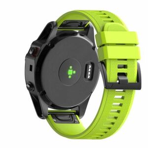 BStrap Silicone Acton remienok na Garmin Fenix 5, fruit green (SGA001C06) vyobraziť