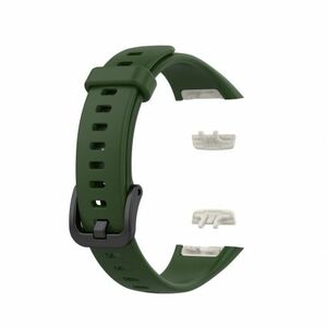 BStrap Silicone remienok na Honor Band 6 / Huawei Band 6, army green (SHO003C05) vyobraziť