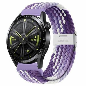 BStrap Elastic Nylon 2 remienok na Xiaomi Amazfit GTR Mini, grape vyobraziť