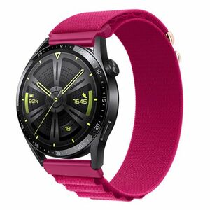 BStrap Nylon Loop remienok na Huawei Watch GT 42mm, carmine (SSG037C1002) vyobraziť