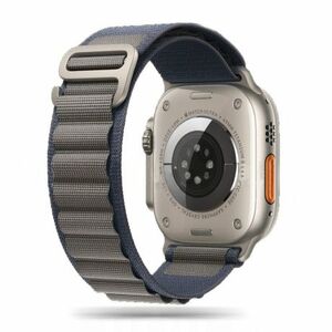Tech-Protect Nylon remienok na Apple Watch 42/44/45/49mm, navy / gray vyobraziť