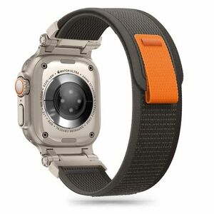 Tech-Protect Nylon remienok na Apple Watch 42/44/45/49mm, black/orange vyobraziť