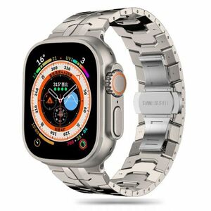 Tech-Protect Stainless Line remienok na Apple Watch 42/44/45/49mm, titanium vyobraziť