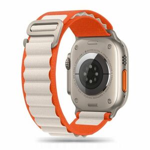 Tech-Protect Nylon remienok na Apple Watch 42/44/45/49mm, orange / mousy vyobraziť