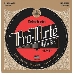 D'Addario EJ45 Nylonové struny pre klasickú gitaru vyobraziť