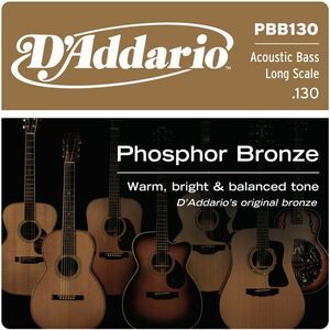 D'Addario PBB130 Samostatná struna pre basgitaru vyobraziť