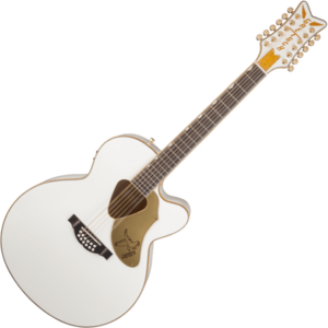 Gretsch G5022CWFE-12 Rancher Falcon 12 White 12-strunová elektroakustická gitara vyobraziť