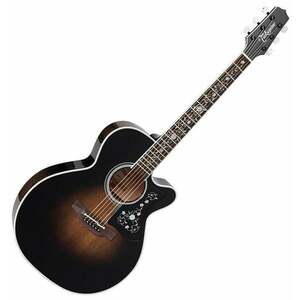 Takamine EF450C-TT Black Burst Elektroakustická gitara Jumbo vyobraziť