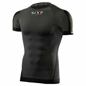 SIX2 TS1 Short-Sleeve Black M Funkčné prádlo na motorku vyobraziť