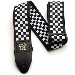 Ernie Ball Jacquard Strap EB Gitarový pás Black & White vyobraziť