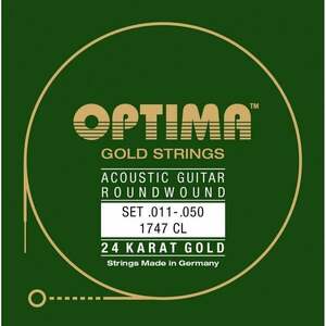 Optima 1747-CL 24K Gold Acoustics Struny pre akustickú gitaru vyobraziť