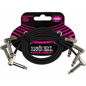 Ernie Ball P06222 30 cm Zalomený - Zalomený Patch kábel vyobraziť