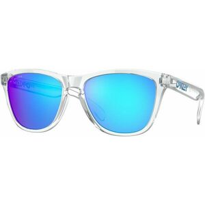 Oakley Frogskins XS 90061553 Polished Clear/Prizm Sapphire Lifestyle okuliare vyobraziť