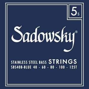 Sadowsky Blue Label SBS-40B Struny pre 5-strunovú basgitaru vyobraziť