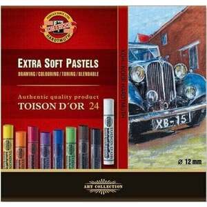 KOH-I-NOOR Set of Artist's Extra Soft Pastels Sada suchých pastelov 24 ks vyobraziť