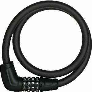 Abus Tresor 6421C/85 SCMU Black Oceľové lanko-Zámok vyobraziť