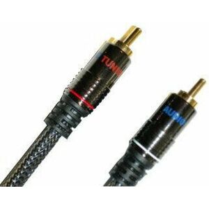 Audio Tuning 2 RCA - 2 RCA 5 m Čierna Hi-Fi Audio kábel vyobraziť